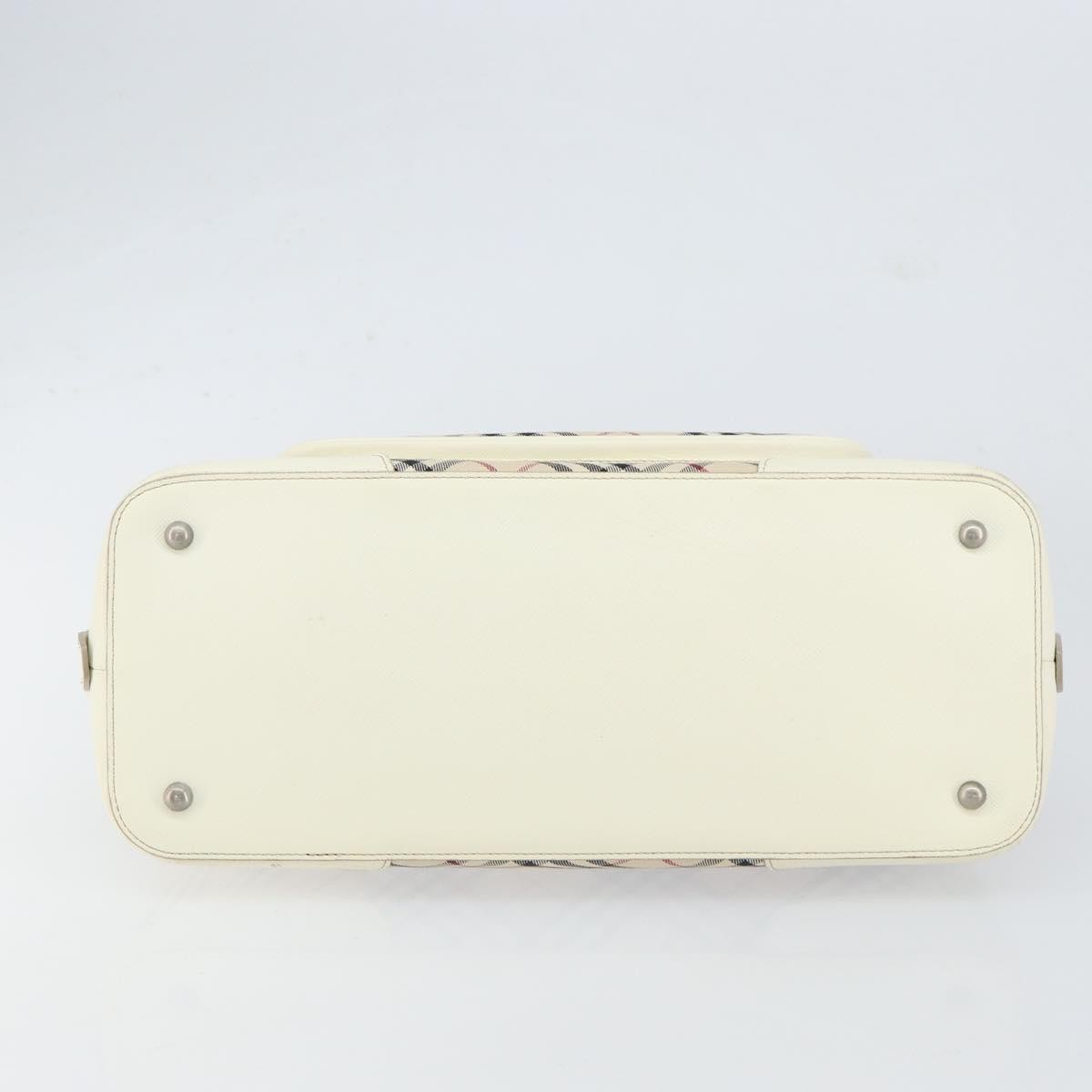 Burberry Nova Check Handbag Nova Check Canvas, BEIGE, CANVAS, Handbag