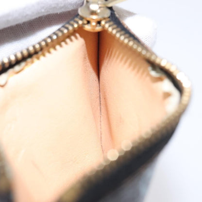 Louis Vuitton Pochette Clés Monogram Canvas, BLACK, CANVAS, Wallets