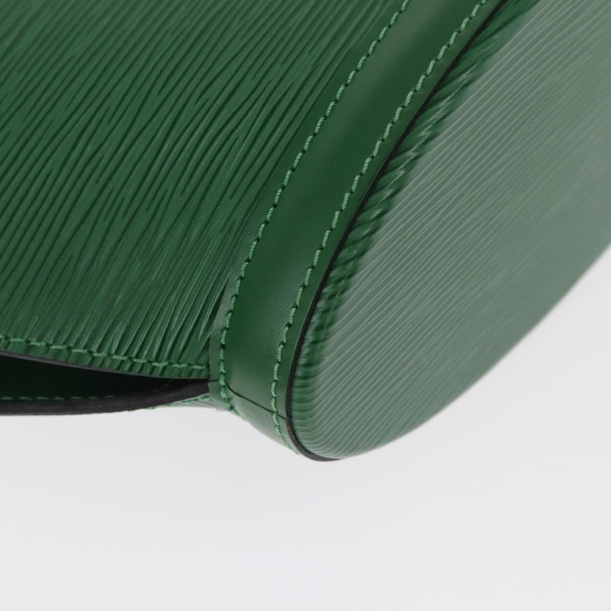 Louis Vuitton Saint Jacques Handbag Epi Leather, GREEN, EPI LEATHER, Handbag
