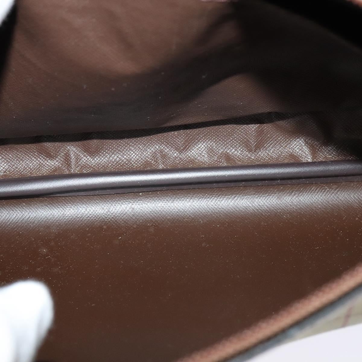 Burberry Nova check Pochette Canvas, BEIGE, CANVAS, Clutche & pouche