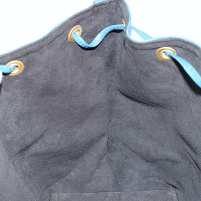 Louis Vuitton Petit Noe Handbag Epi Leather, Blue, Leather, Shoulder Bag