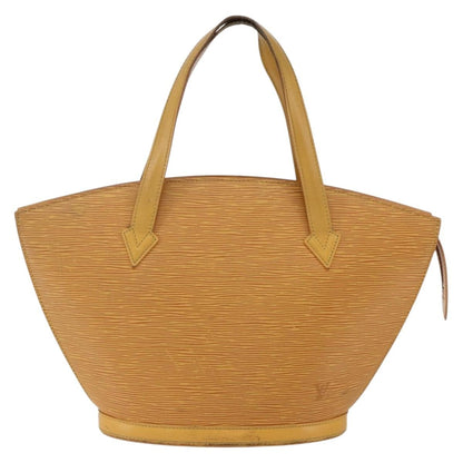 Louis Vuitton Saint Jacques Handbag Epi Leather, YELLOW, LEATHER, Handbag