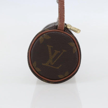 Louis Vuitton Papillon Pochette Monogram Canvas, BROWN, CANVAS, Clutche & pouche