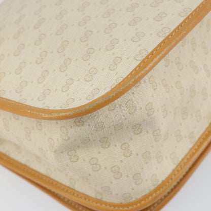Gucci Vintage Web Sherry Line Handbag Micro GG Canvas, BEIGE, CANVAS, Shoulder bag