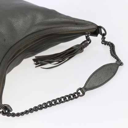 Gucci Soho Chain Hobo Leather, SILVER, LEATHER, Shoulder bag
