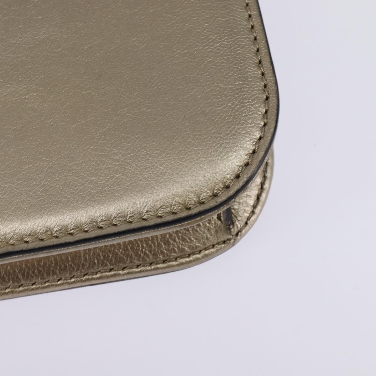 Valentino Garavani Glam Lock Shoulder Bag Leather, GOLD, LEATHER, Shoulder bag