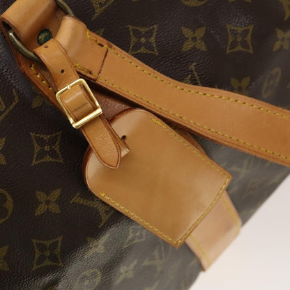 Louis Vuitton Sac Polochon Handbag Monogram Canvas, BROWN, CANVAS, Travel bag