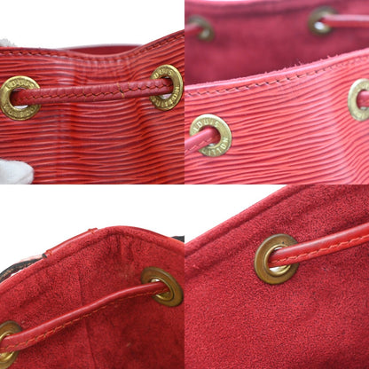 Louis Vuitton Noe Handbag Epi Leather, RED, LEATHER, Shoulder bag