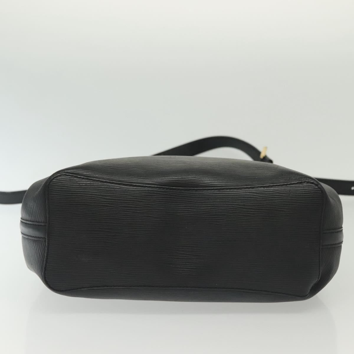 Louis Vuitton Mandara Handbag Epi Leather, BLACK, LEATHER, Shoulder bag