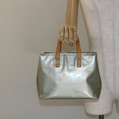 Louis Vuitton Reade Handbag Monogram Vernis, GRAY, PATENT_LEATHER, Handbag