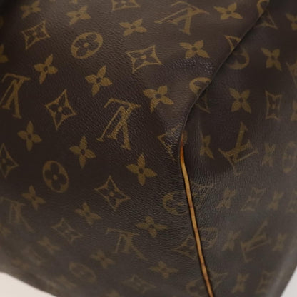 Louis Vuitton Keepall Bag Monogram Canvas, BROWN, CANVAS, Travel bag