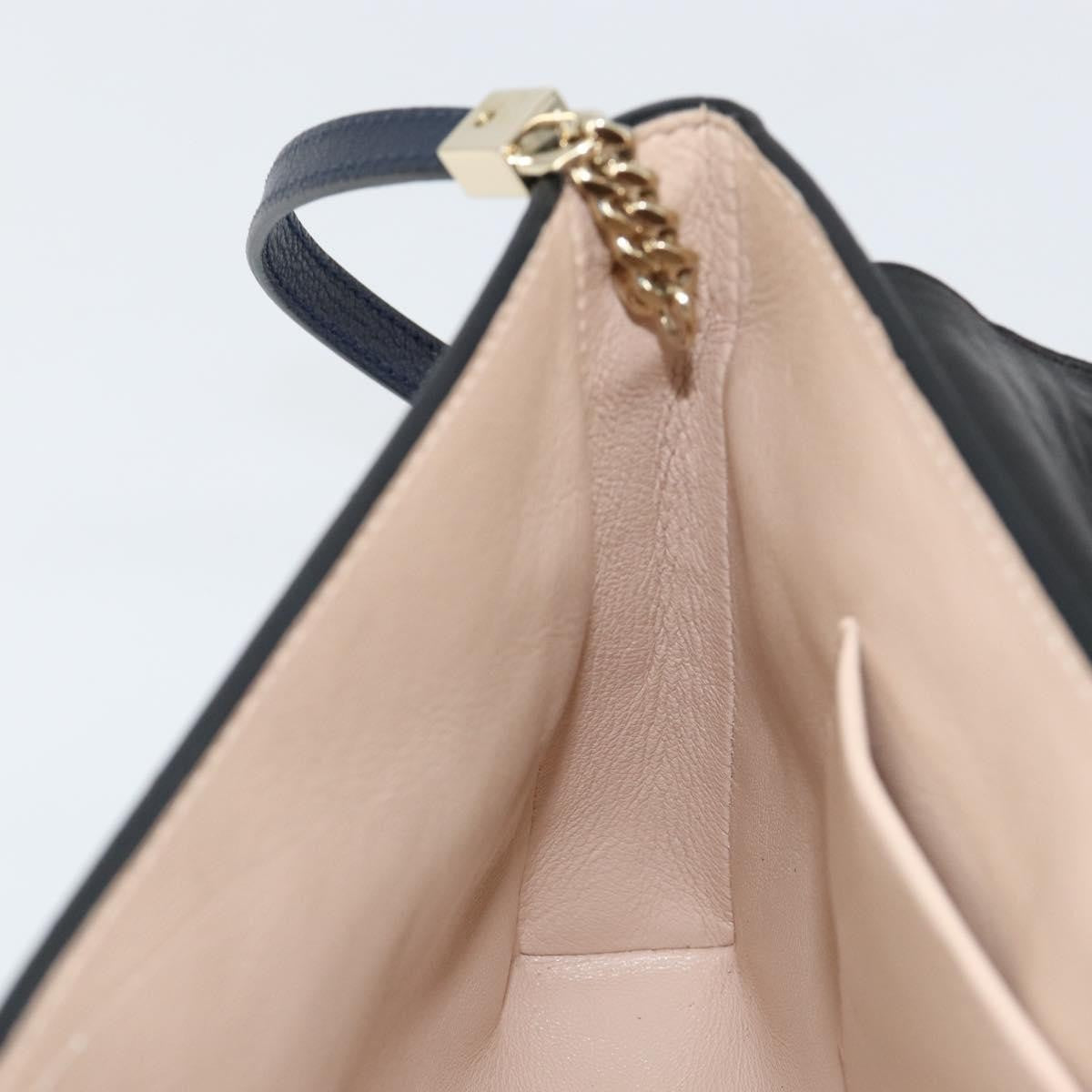 Chloe Cassie Shoulder Bag Leather, BLACK, LEATHER, Shoulder bag