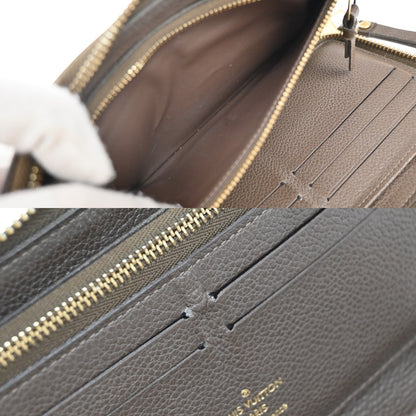 Louis Vuitton Zippy Wallet NM Leather Empreinte, BROWN, LEATHER, Wallets