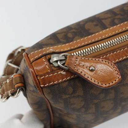 Christian Dior Trotter shoulder bag Canvas, BROWN, PVC, Shoulder bag