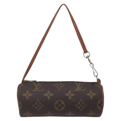 Louis Vuitton Papillon Pochette Monogram Canvas, BROWN, CANVAS, Clutche & pouche