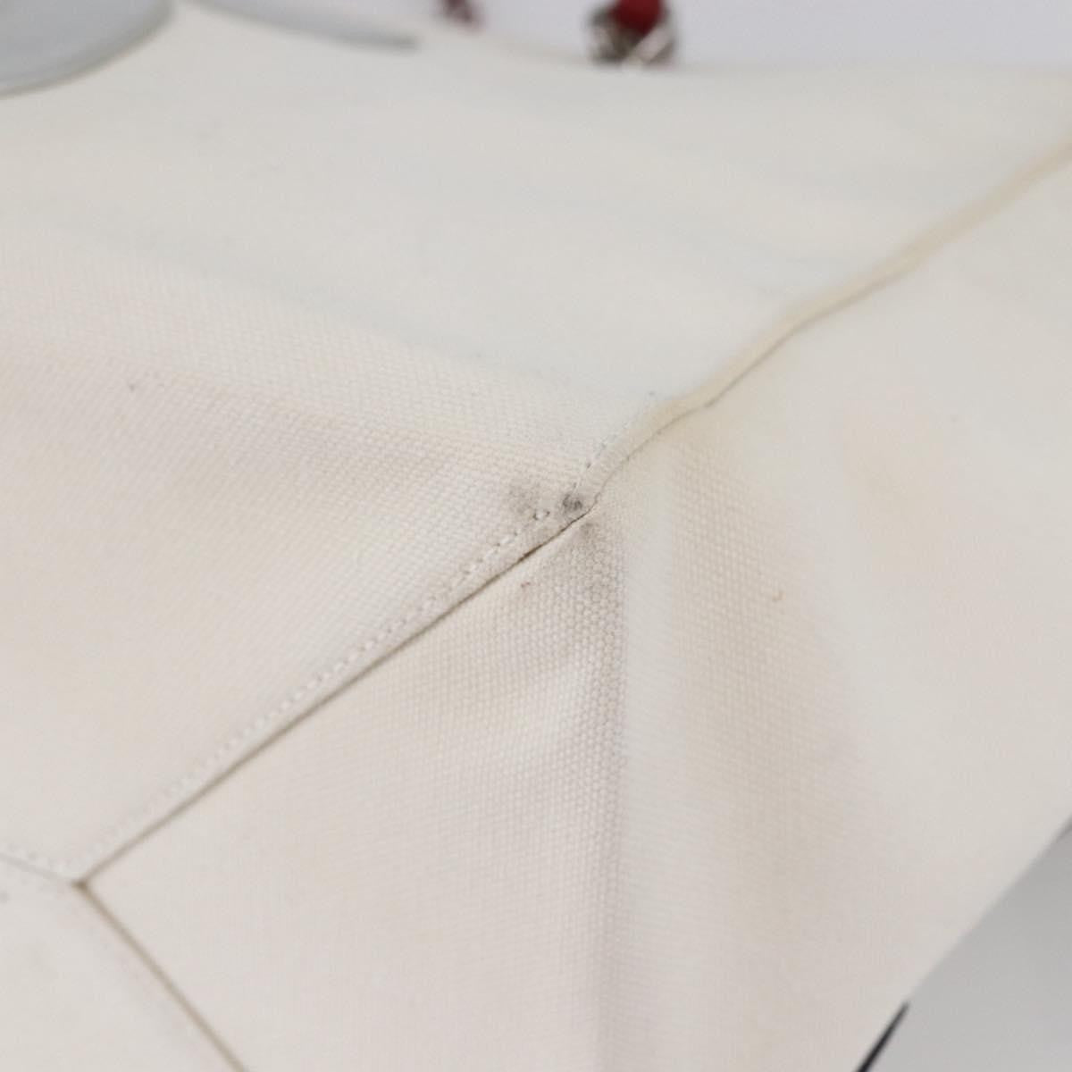 Chanel No.5 Tote Canvas and Leather, SILVER, CANVAS, Tote bag