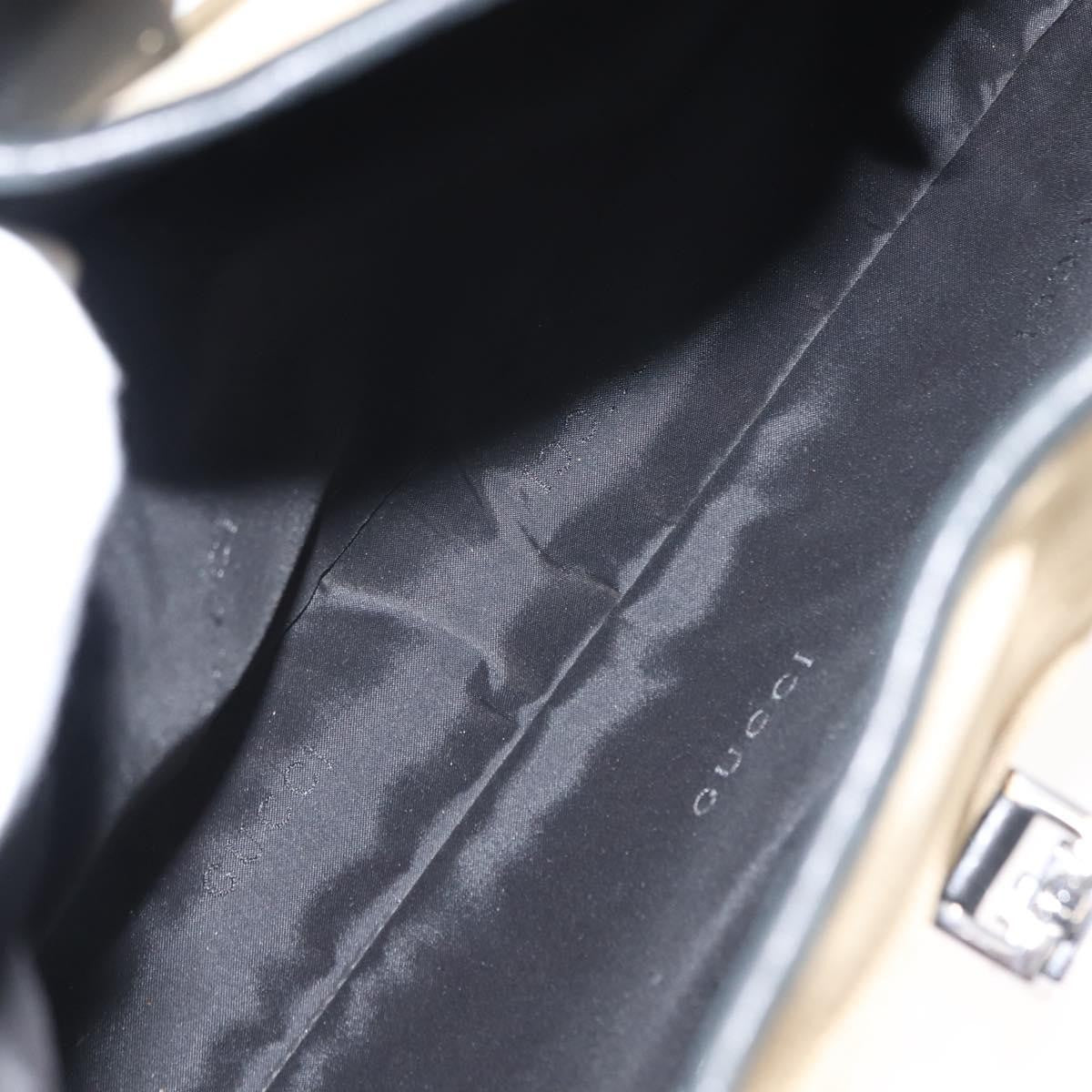 Gucci Vintage Jackie Handbag Canvas, BEIGE, CANVAS, Shoulder bag