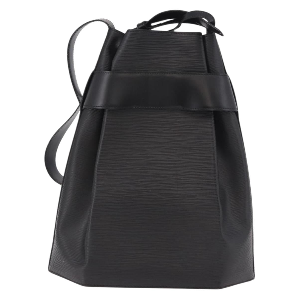 Louis Vuitton Vintage Sac d'Epaule Handbag Epi Leather, Black, Leather, Shoulder Bag