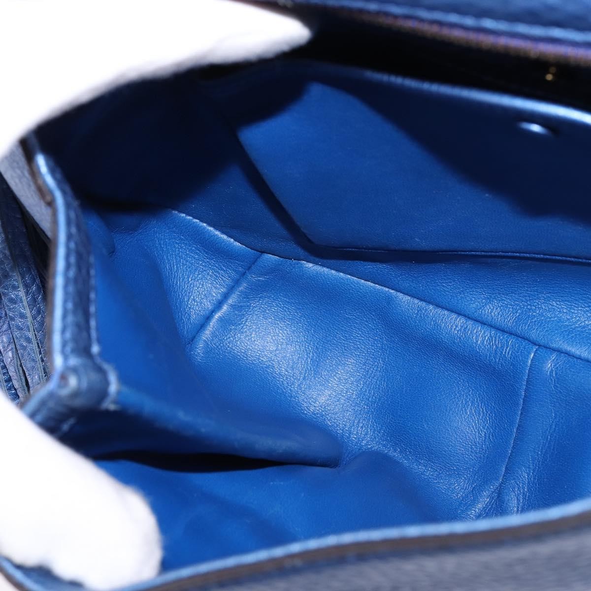 Gucci Nouveau Fringe Crossbody Bag Leather, BLUE, LEATHER, Shoulder bag