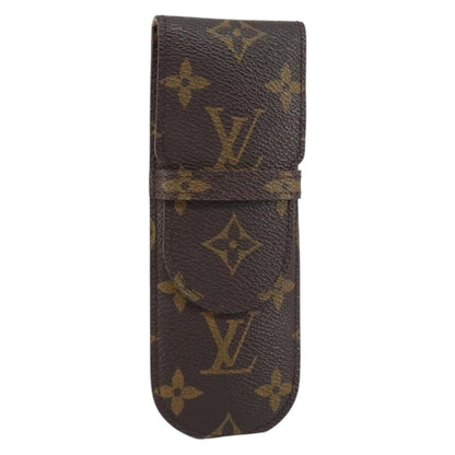 Louis Vuitton Etui à stylo Canvas, BROWN, CANVAS, Clutche & pouche