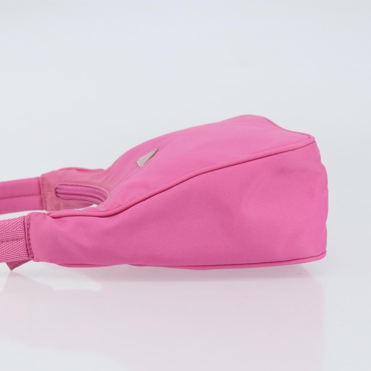 Prada Hobo Tessuto, PINK, NYLON, Handbag