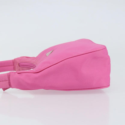 Prada Hobo Tessuto, PINK, NYLON, Handbag