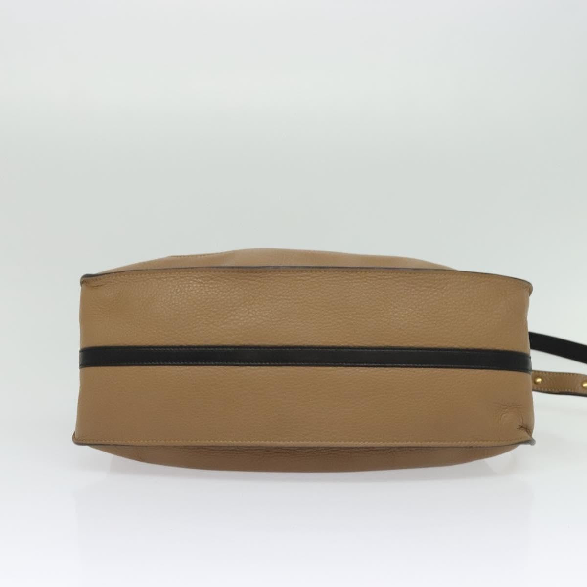 Chloe Hailey Bag Leather, BEIGE, LEATHER, Handbag
