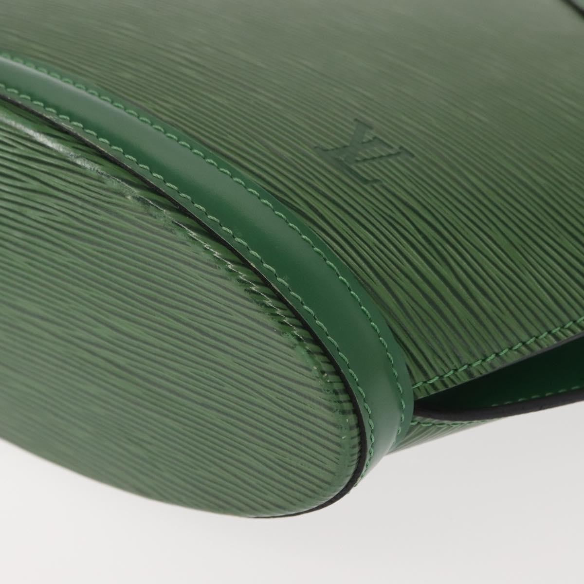 Louis Vuitton Saint Jacques Handbag Epi Leather, GREEN, LEATHER, Tote bag