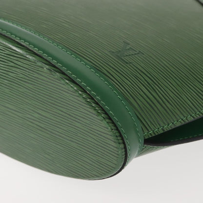Louis Vuitton Saint Jacques Handbag Epi Leather, GREEN, LEATHER, Tote bag