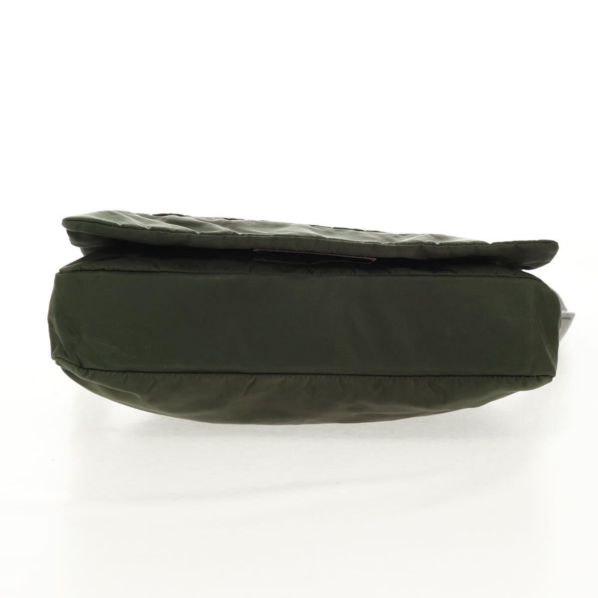 Prada Vintage Shoulder Bag Tessuto, KHAKI, NYLON, Shoulder bag