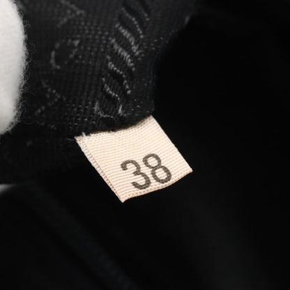 Prada Vintage Chain Handbag Tessuto, BROWN, NYLON, Handbag