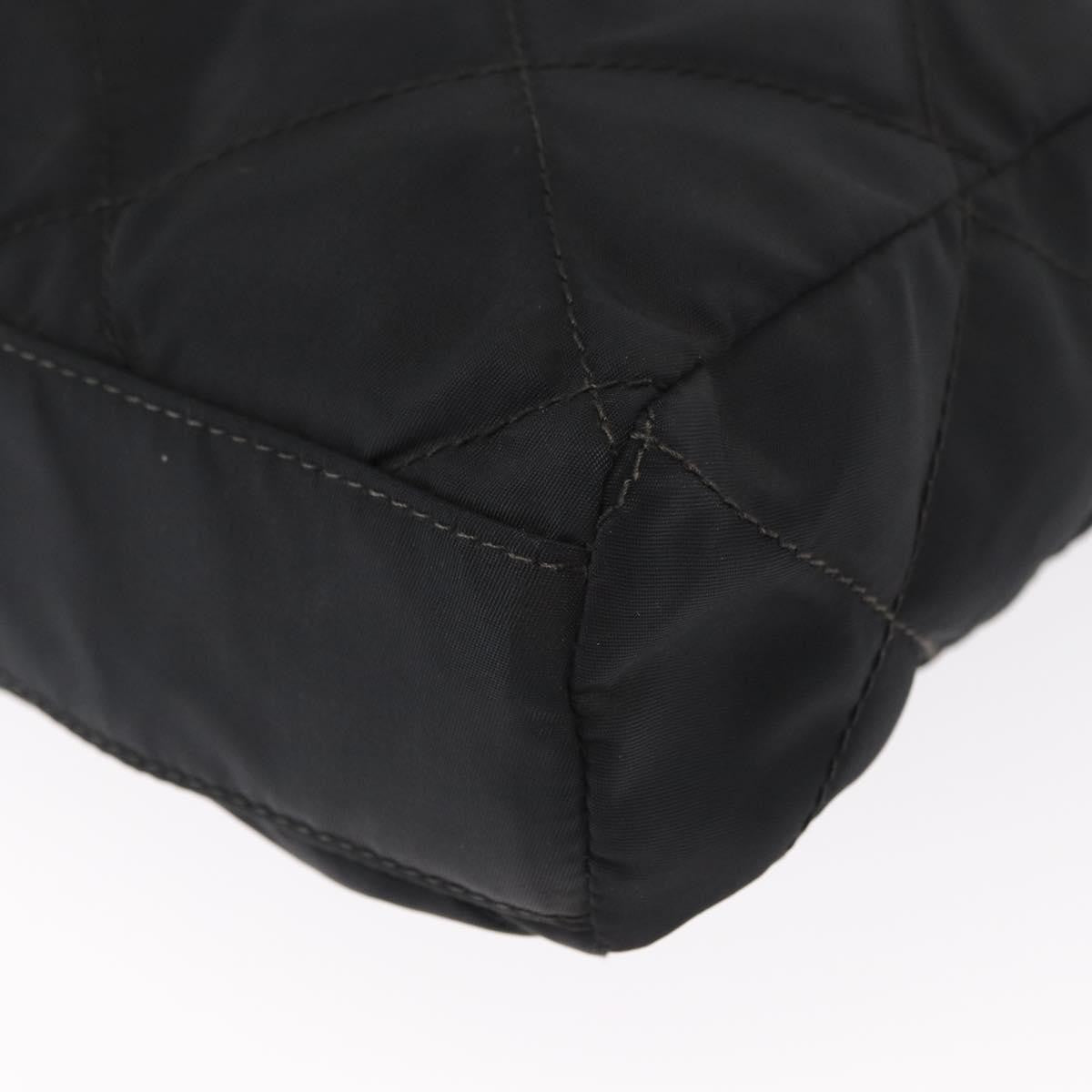 Prada Re-Edition 1995 Chain Tote Quilted Re-Nylon, BLACK, NYLON, Shoulder bag