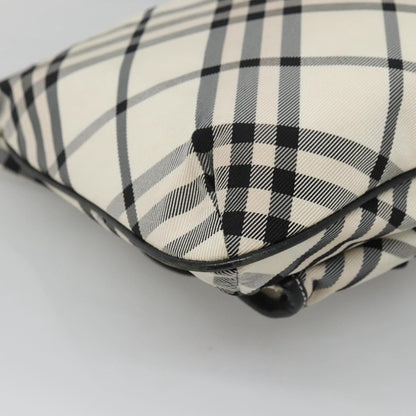Burberry Nova Check Blue Label Nylon, WHITE, NYLON, Shoulder bag