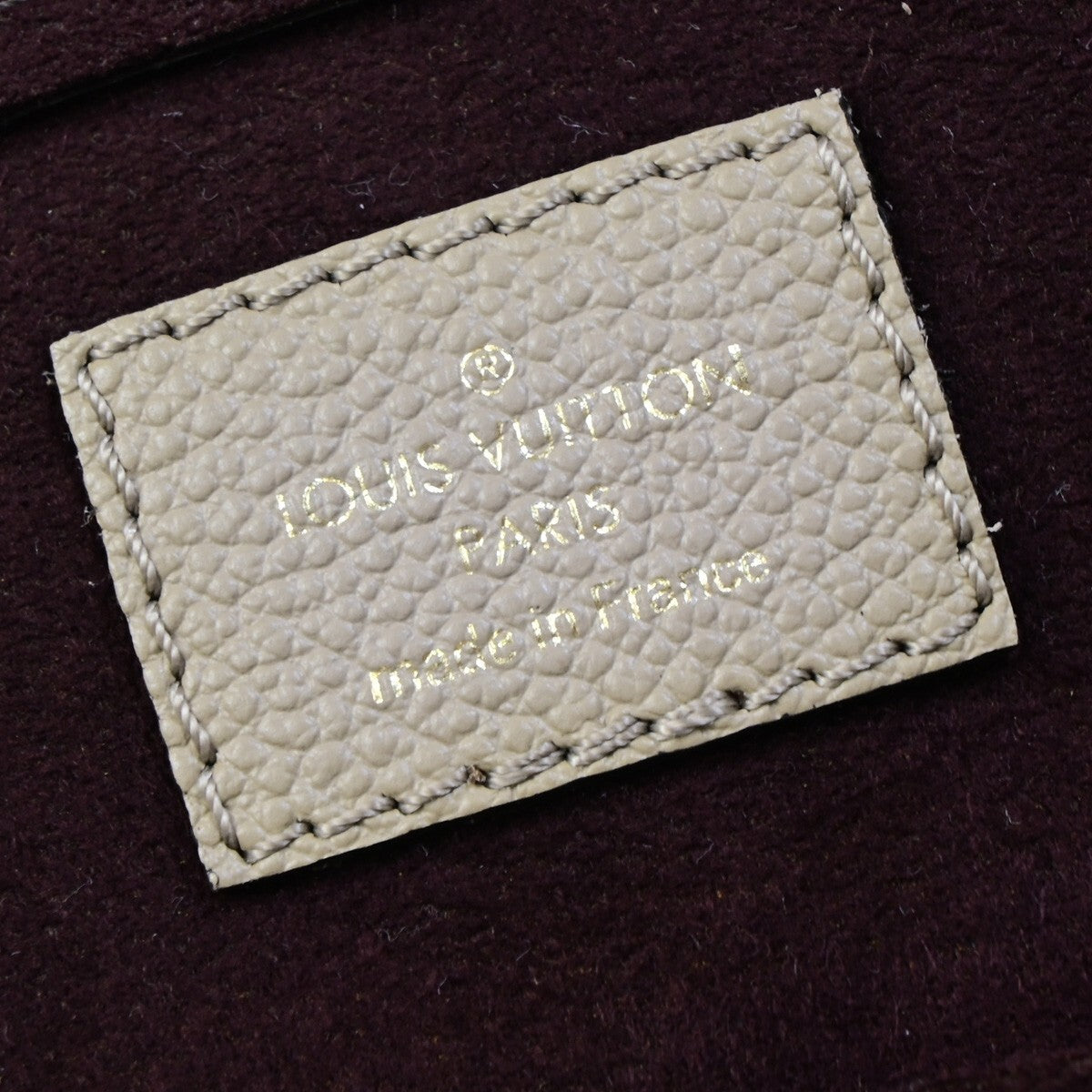 Louis Vuitton Neo Alma Handbag Monogram Empreinte Leather, BEIGE, LEATHER, Handbag