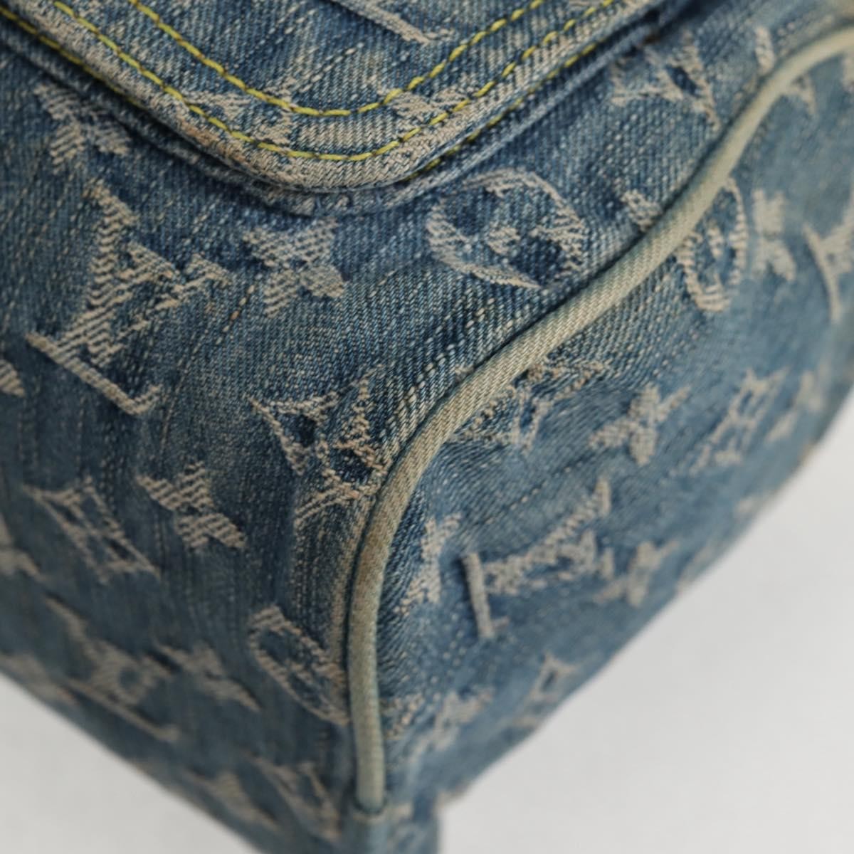 Louis Vuitton Neo Speedy Bag Denim, BLUE, DENIM_JEANS, Handbag