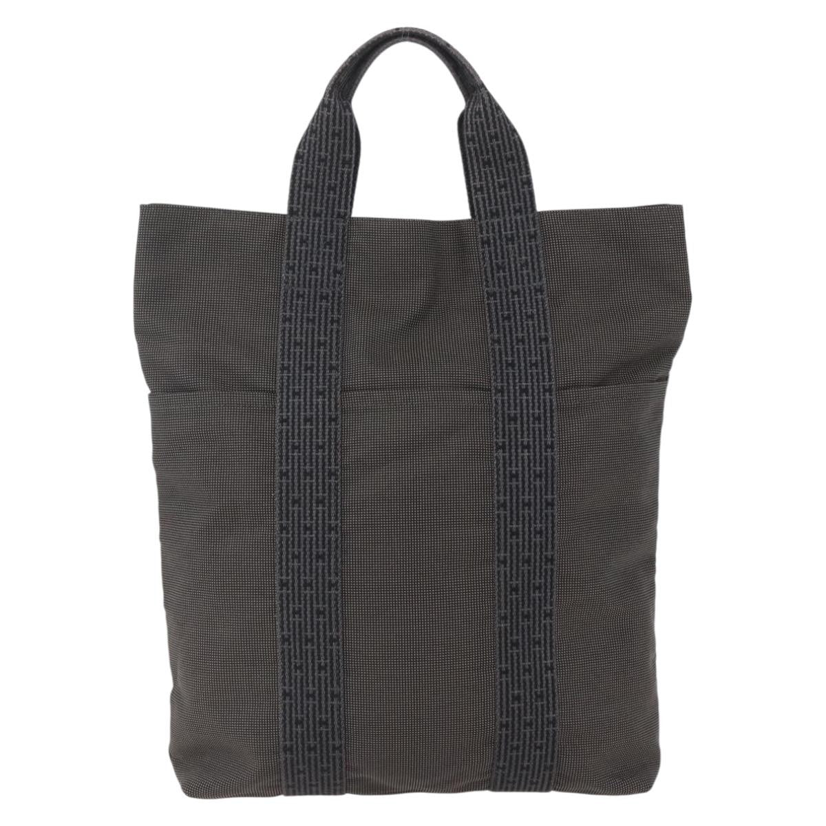 Hermes Fourre-tout Herline Fourre-tout Herline, GRAY, CANVAS, Tote bag