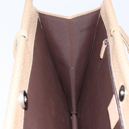 Gucci Tote Bag Leather, BEIGE, LEATHER, Tote bag