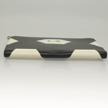 Louis Vuitton Pochette Jour Limited Edition FIFA World Cup Epi Leather, BLACK, LEATHER, Clutche & pouche