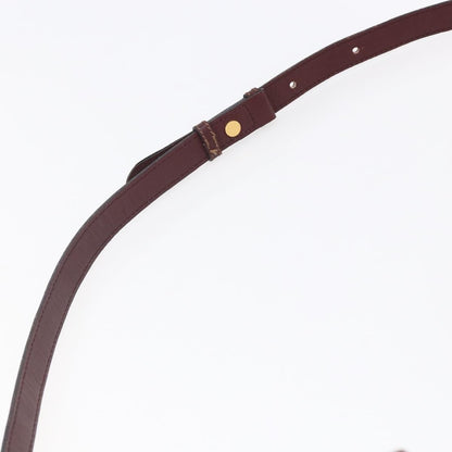 cartier Must de Cartier Shoulder Bag Leather, BURGUNDY, LEATHER, Shoulder bag