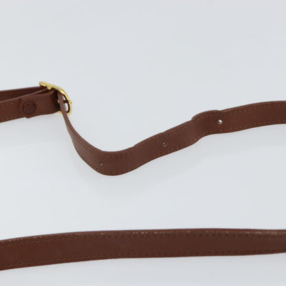 Burberry Vintage Shoulder Bag Leather, BROWN, LEATHER, Shoulder bag