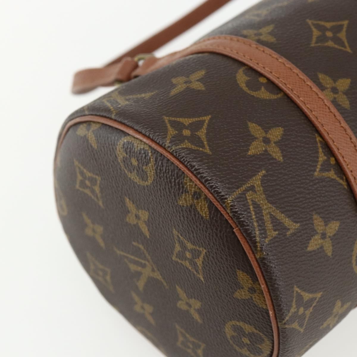 Louis Vuitton Papillon Handbag Monogram Canvas, BROWN, CANVAS, Handbag