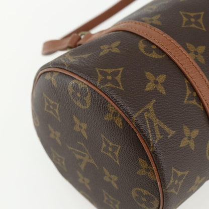 Louis Vuitton Papillon Handbag Monogram Canvas, BROWN, CANVAS, Handbag