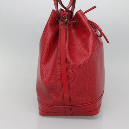 Louis Vuitton Noe Handbag Epi Leather, RED, LEATHER, Handbag