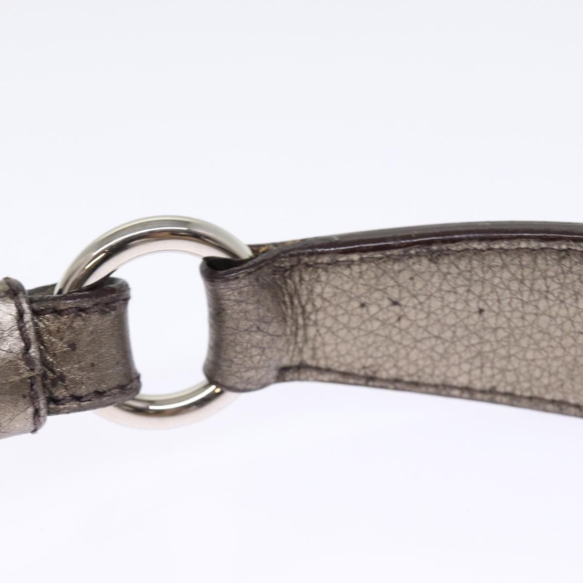 Prada Belted Hobo Vitello Daino, SILVER, LEATHER, Shoulder bag