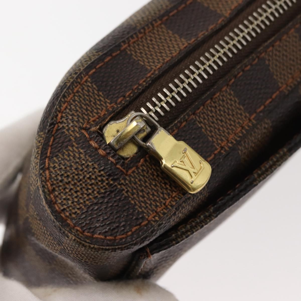 Louis Vuitton Geronimos Waist Bag Damier, BROWN, CANVAS, Shoulder bag