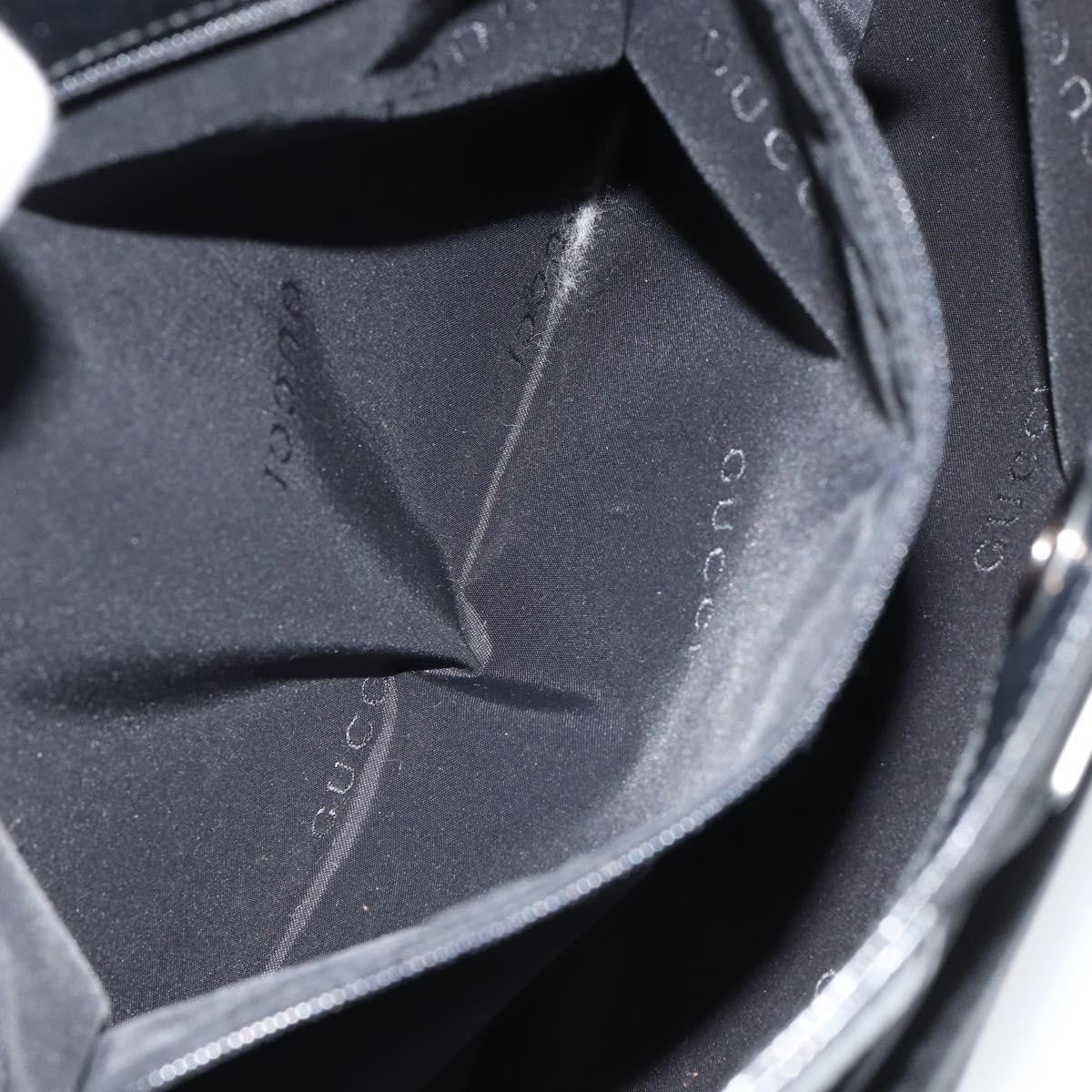 Gucci Vintage Shoulder Bag Nylon, BLACK, NYLON, Shoulder bag