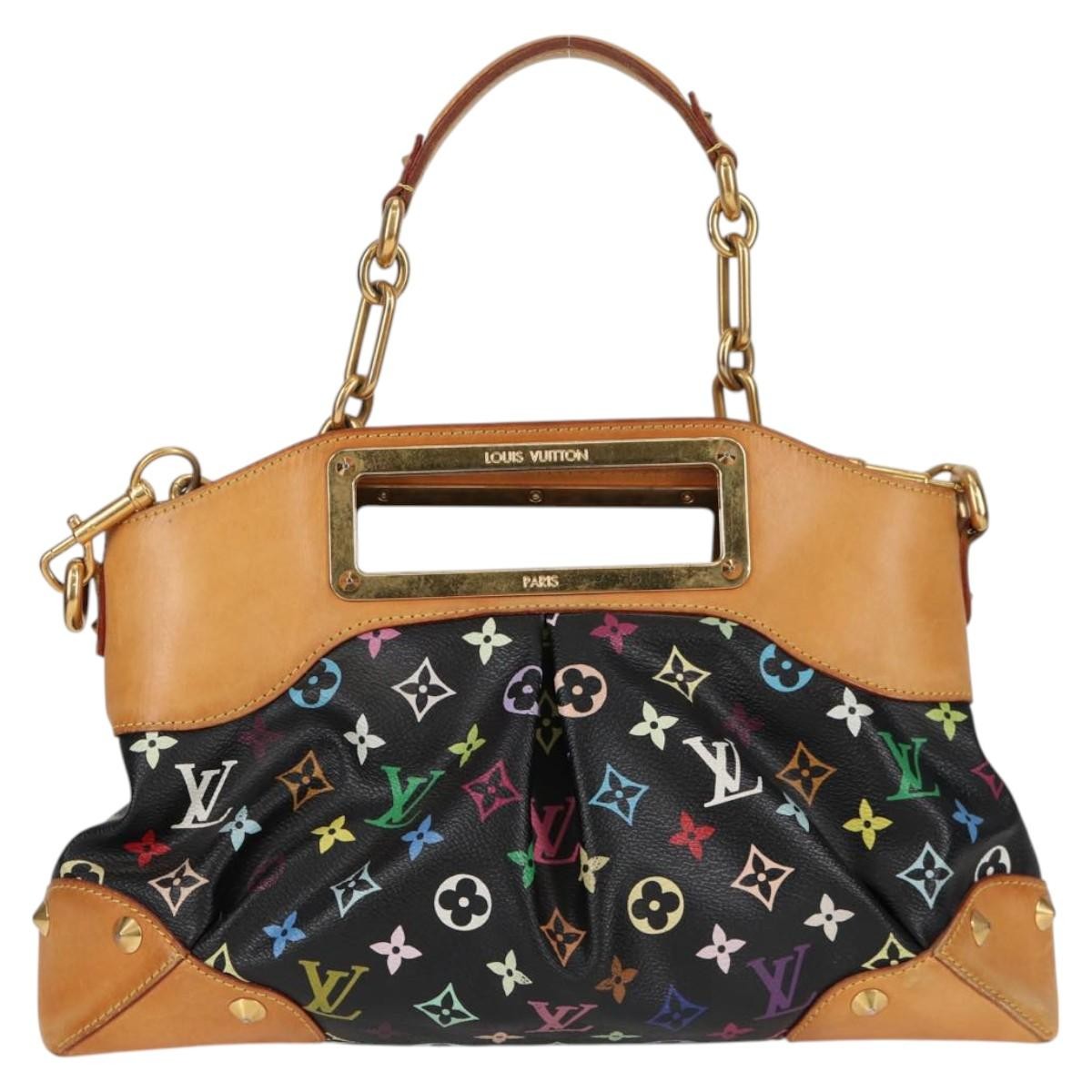 Louis Vuitton Judy Handbag Monogram Multicolor, MULTICOLOUR, CANVAS, Handbag