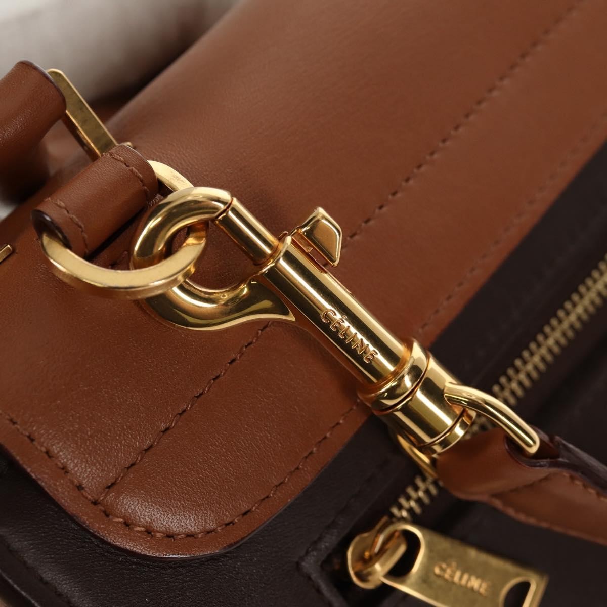 Celine Tricolor Trapeze Bag Leather, MULTICOLOUR, LEATHER, Handbag