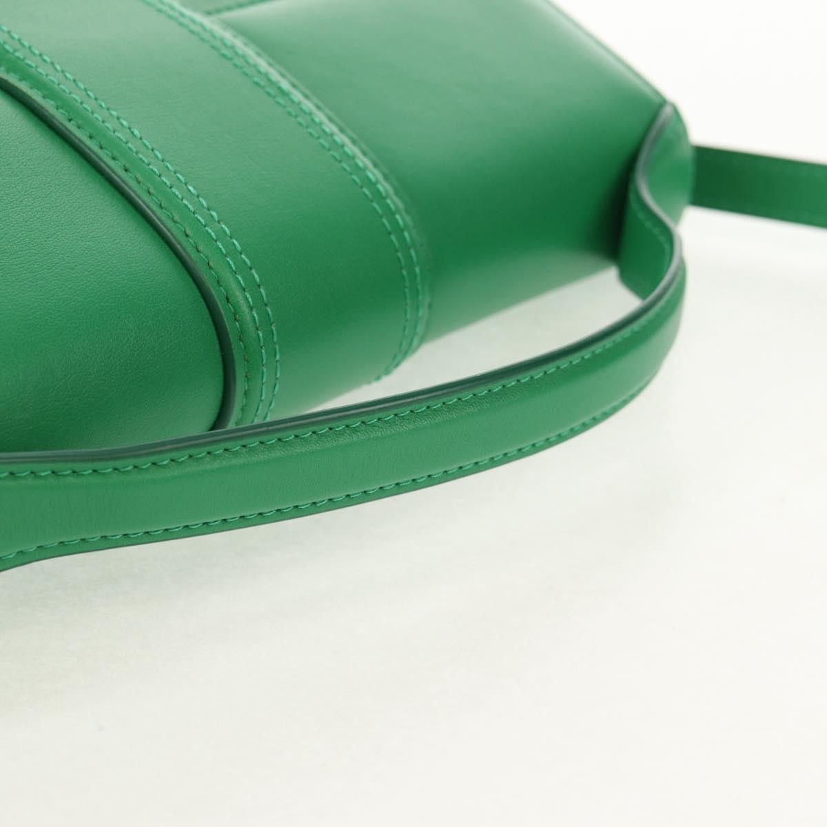Jacquemus Le Bambinou Flap Bag Leather, GREEN, LEATHER, Handbag