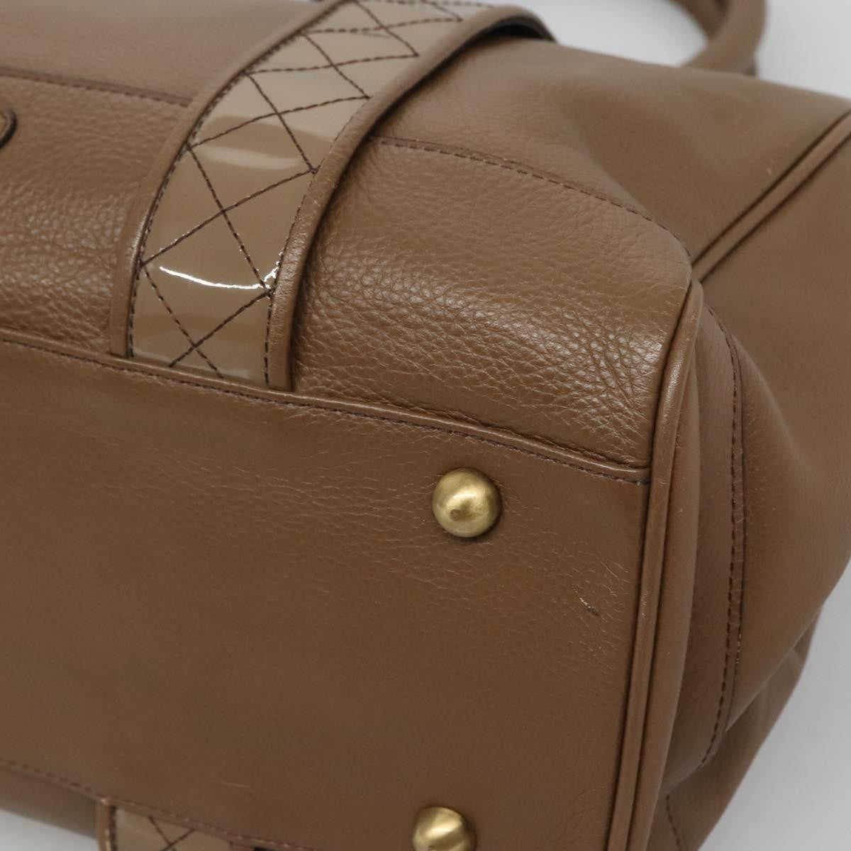 Burberry Nova Check Tote Leather, BROWN, LEATHER, Tote bag